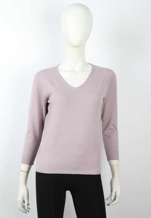 3/4 SLEEV V NECK SWEATER ( available in more colors)