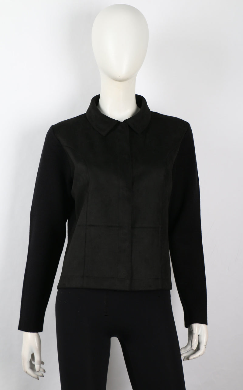 JACKET WITH SNAP CLOSURE