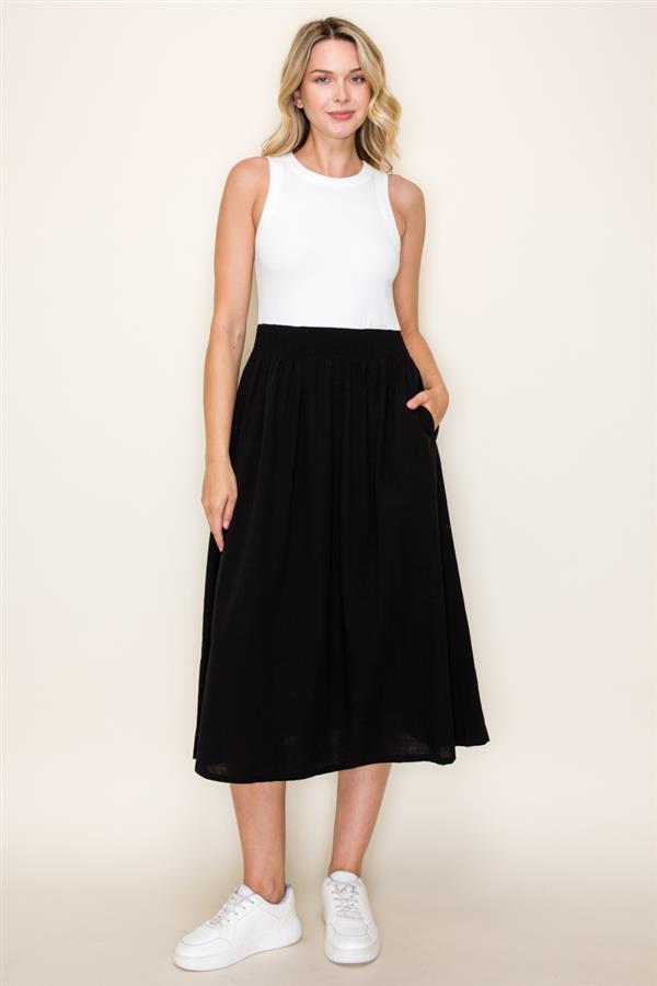 2FER TANK MIDI DRESS