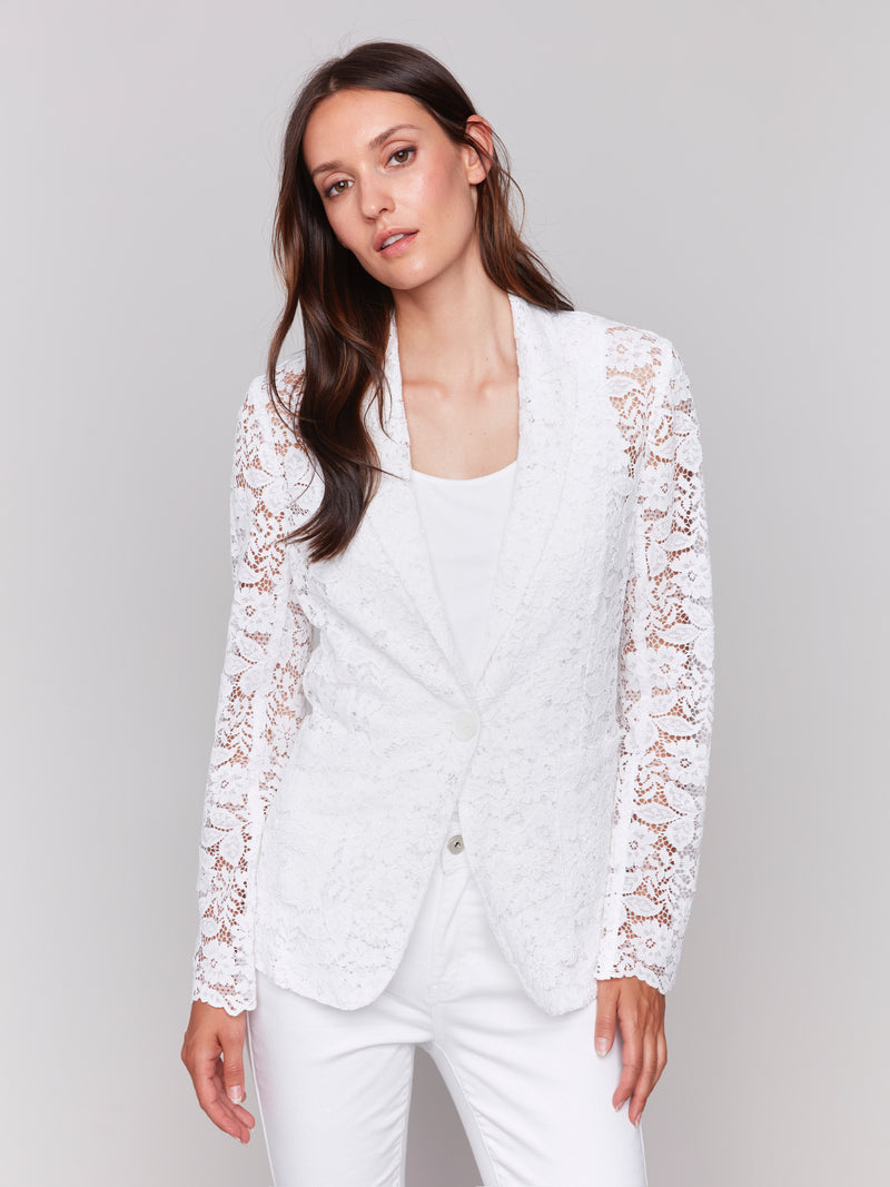 LACE BLAZER