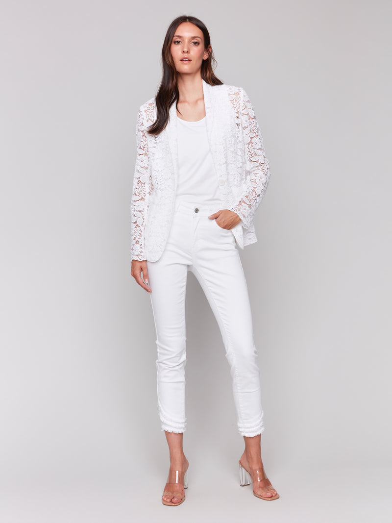 LACE BLAZER