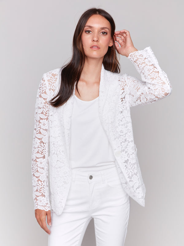 LACE BLAZER