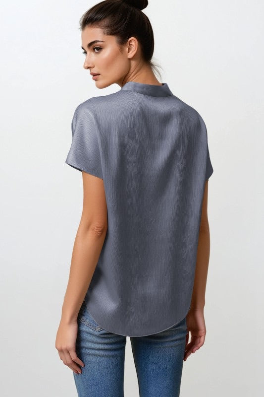 DROP SHOULDER BLOUSE