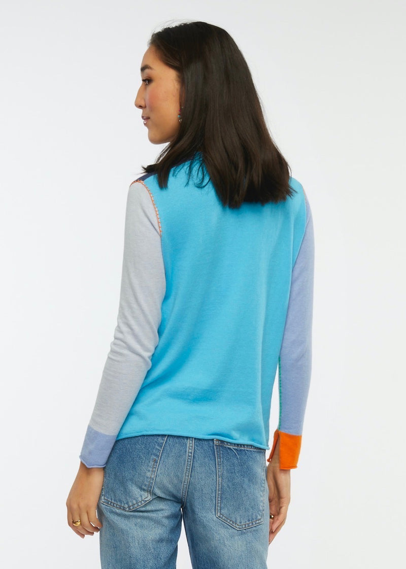 COLOR BLOCK SWEATER (available in more colors)