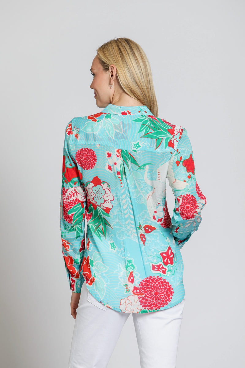 PRINTED BLOUSE