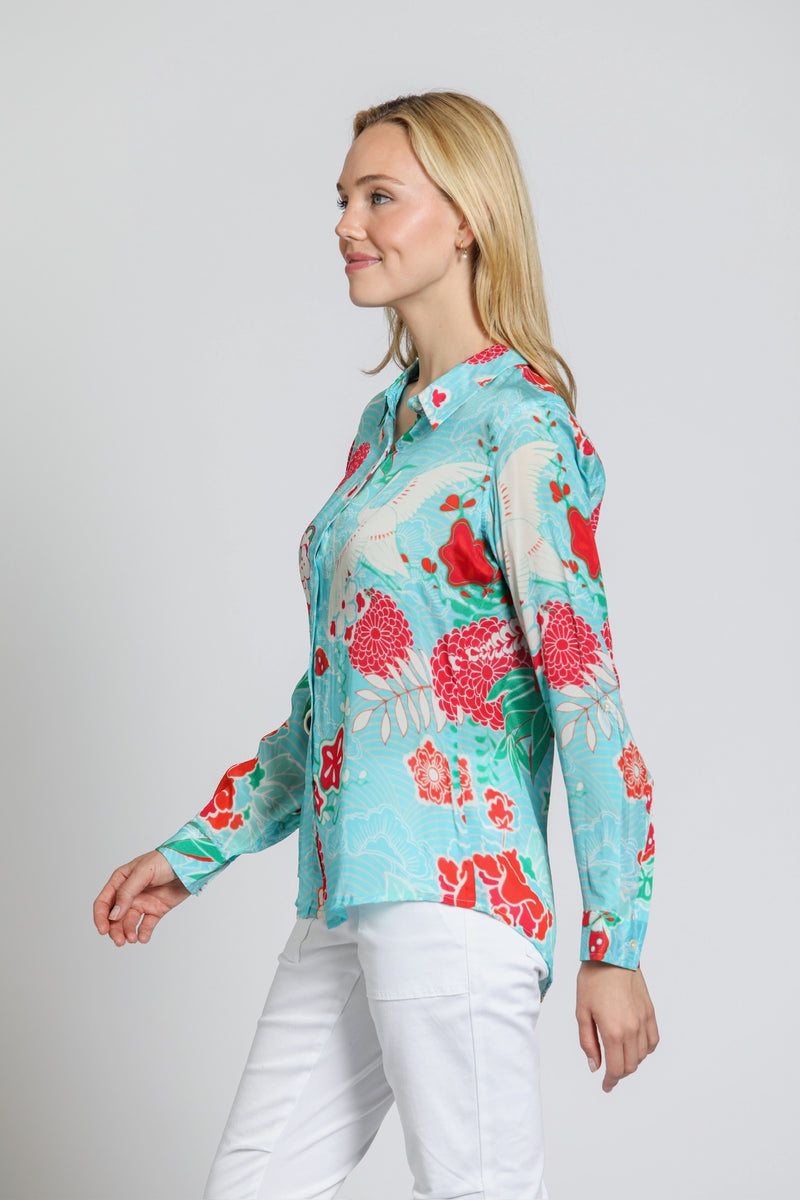 PRINTED BLOUSE