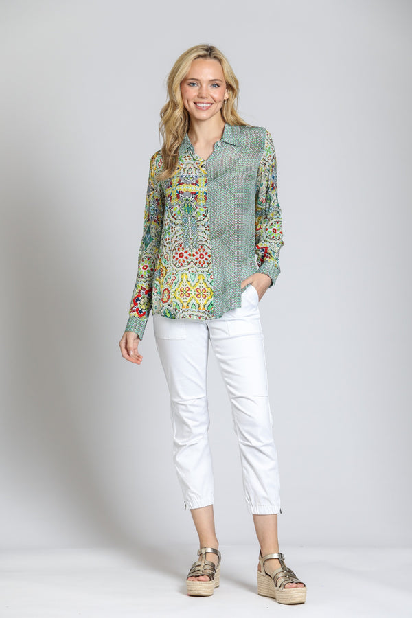PRINTED BLOUSE