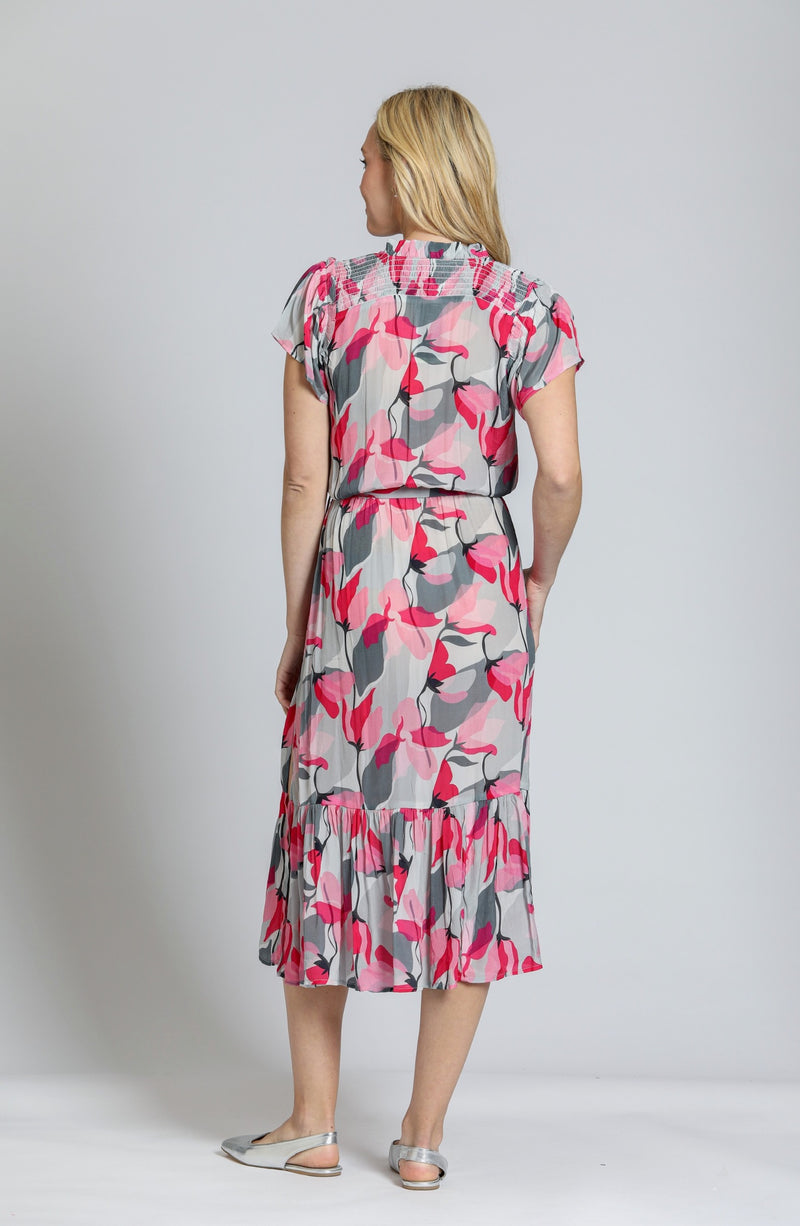 PRINTED LONG DRESS