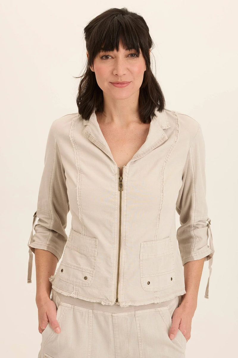 LINEN RAPHAEL BLAZER