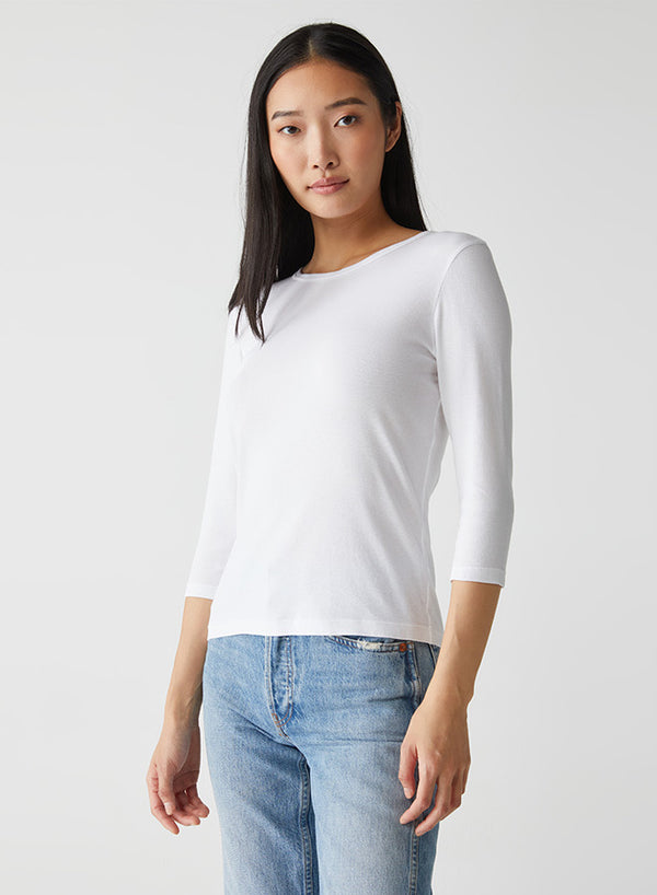 DAKOTA 1/3 SLEEVE TEE (New Color Lagoon)