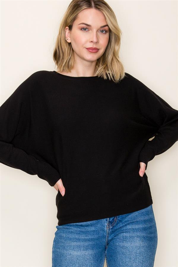CREW NECK SWEATER (available in 2 colors)