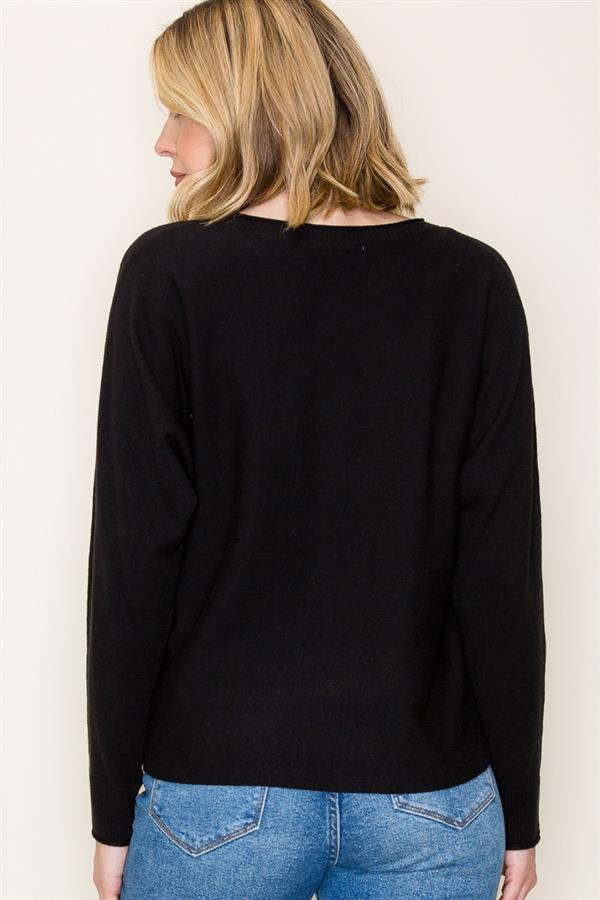CREW NECK SWEATER (available in 2 colors)