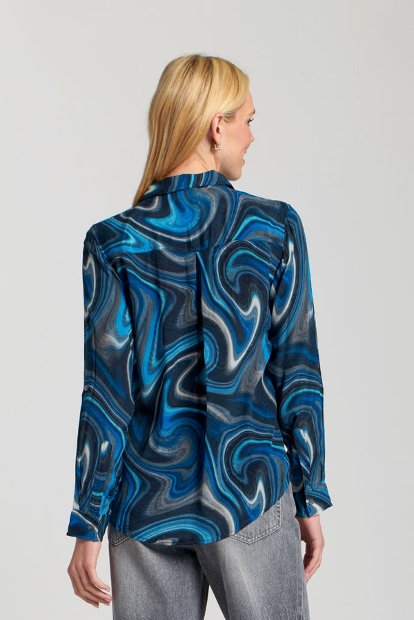 PRINTED BLOUSE
