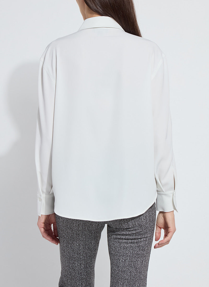 NATASHA LACE TRIM SHIRT