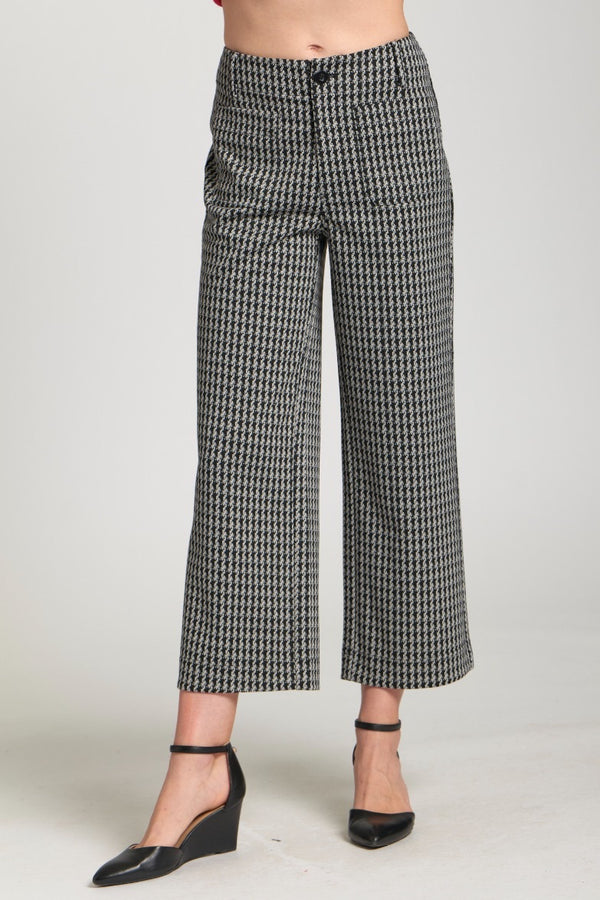 HERRINGBONE WITH PATCH POCKET PANT