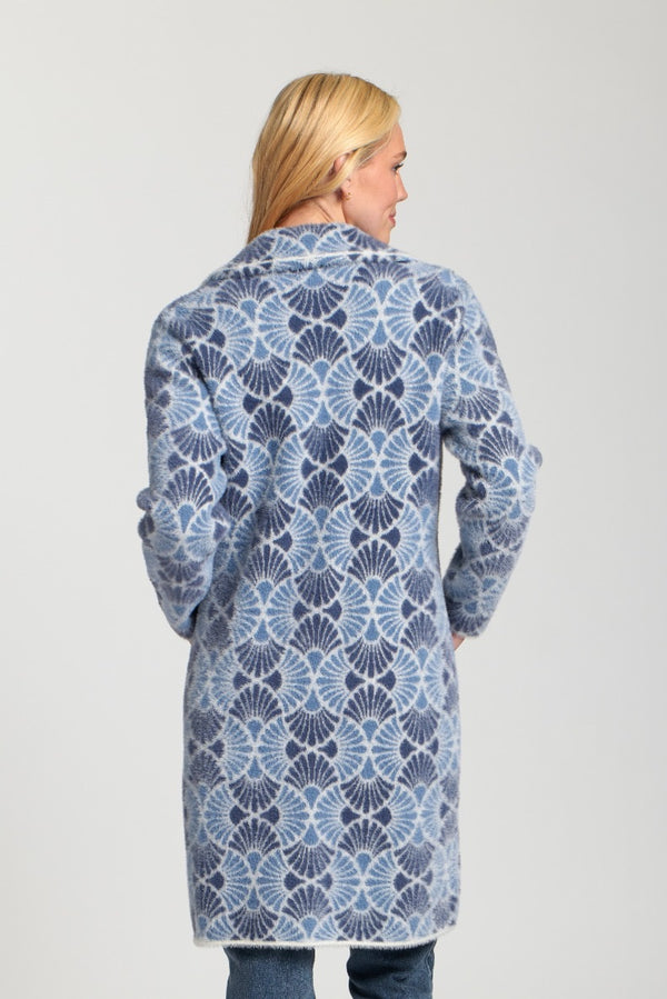 WHIMSICAL FLORAL COZY COAT