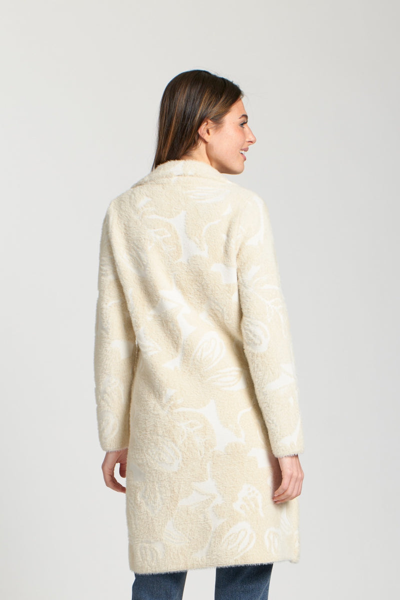 TONE ON TONE COZY COAT