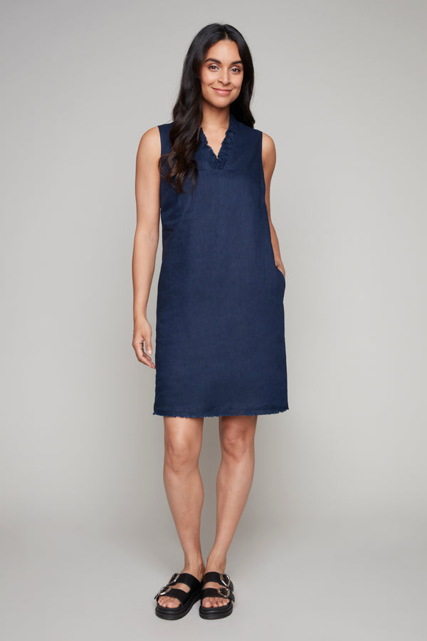 V NECK TANK DRESS