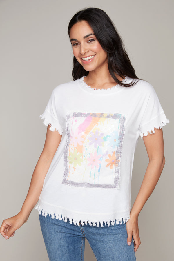 INSET DESIGN TEE