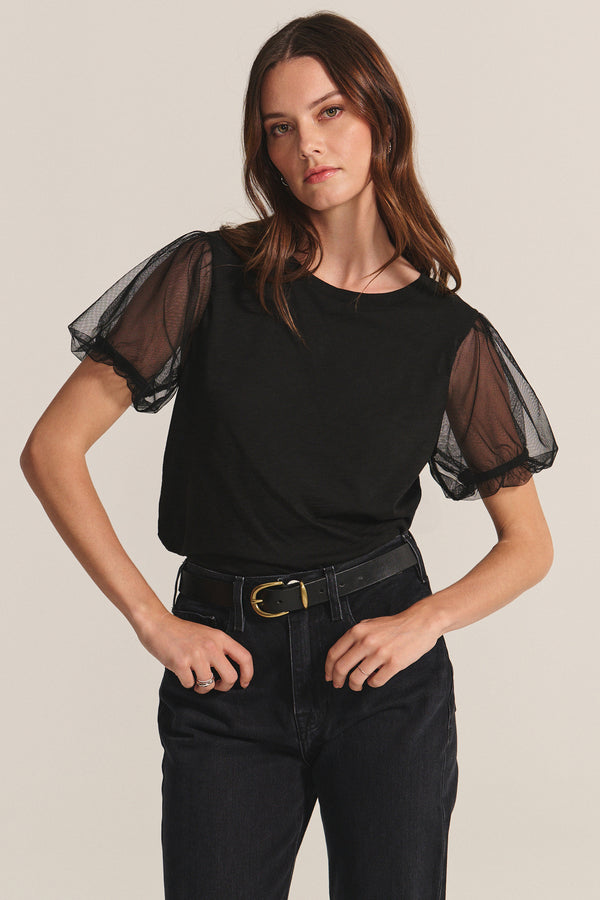 TOP WITH PUFF SLEEVE