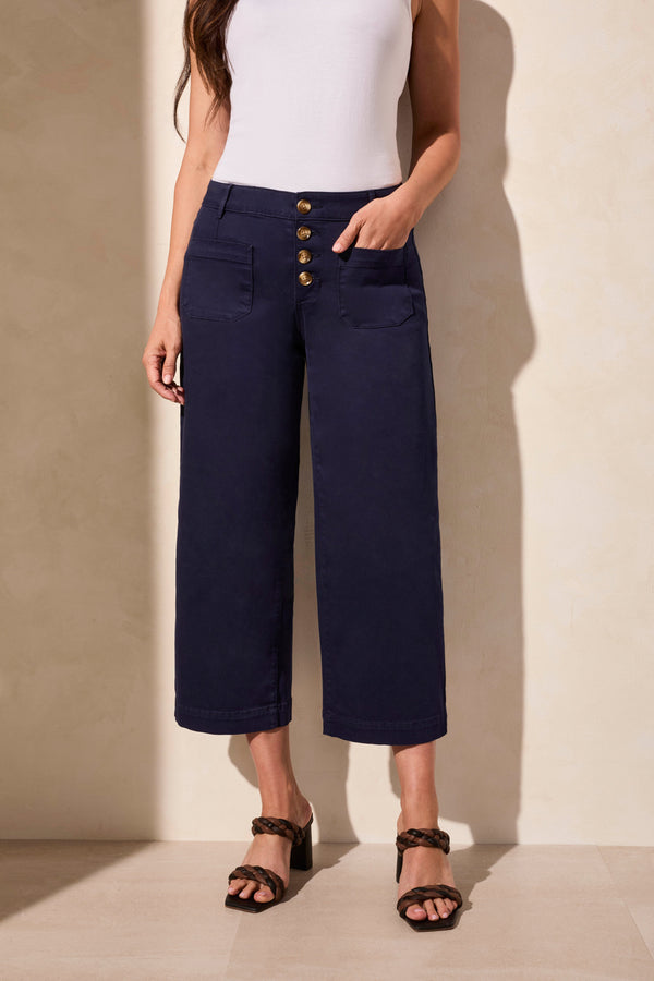 AUDREY WIDE CROP PANT