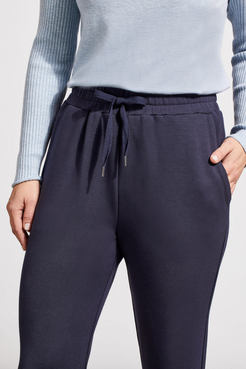 SWEAT PANT WITH SIDE SLIT