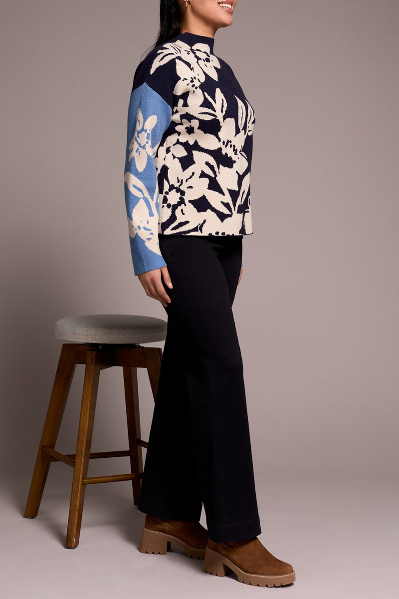 FUNNEL NECK SWEATER