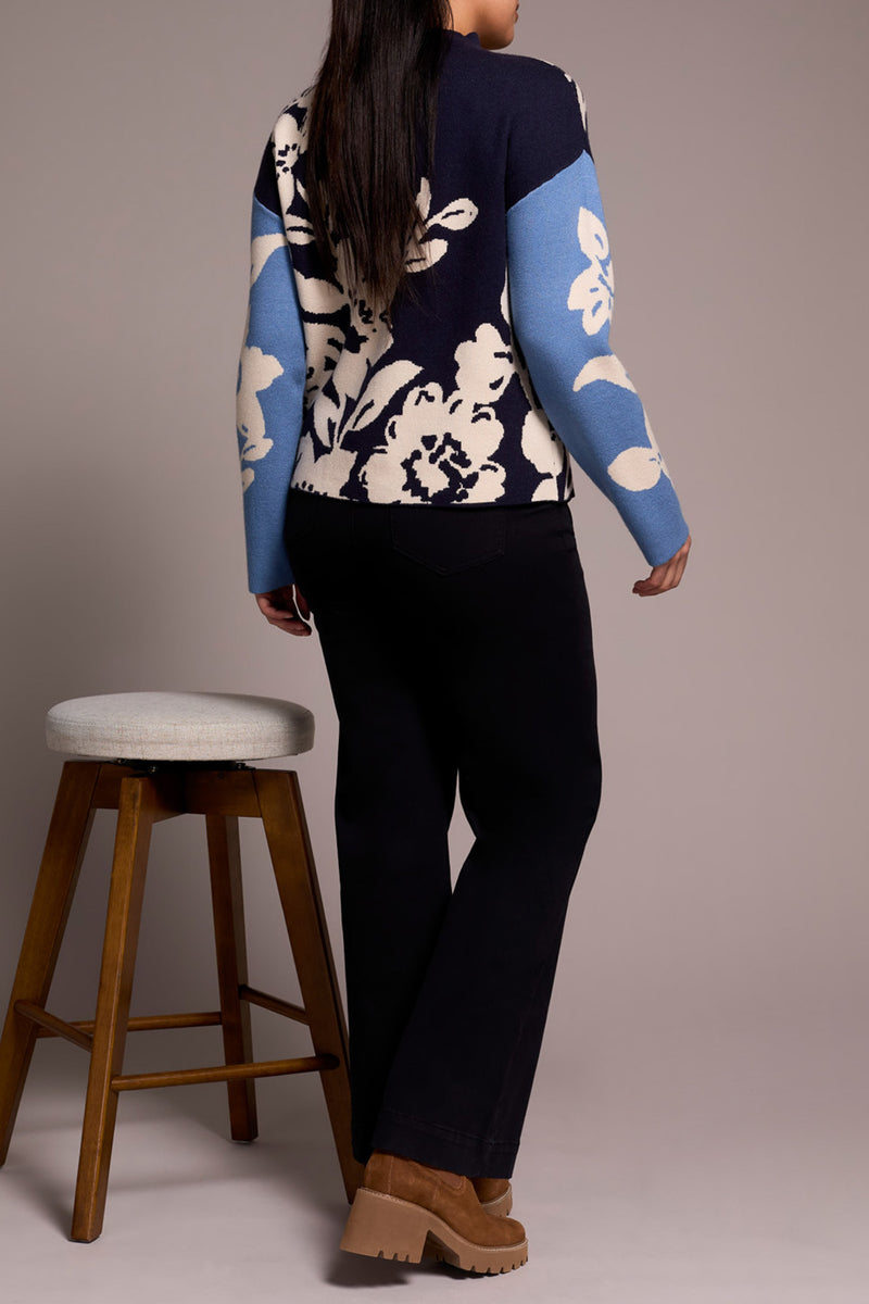 FUNNEL NECK SWEATER