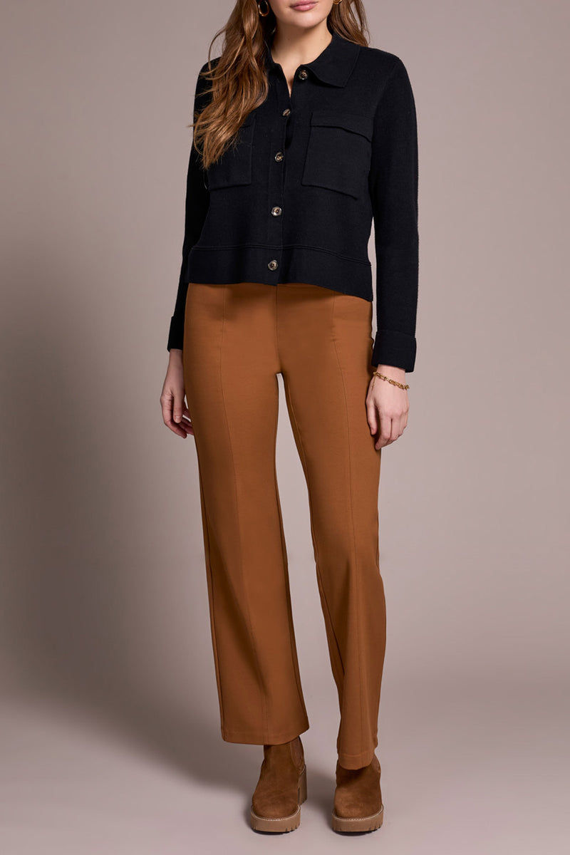 CARDI WITH COLLAR & POCKETS (available in 2 colors)