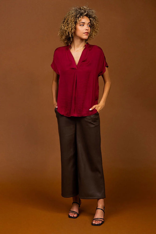 DROP SHOULDER BLOUSE ( 3 New colors)