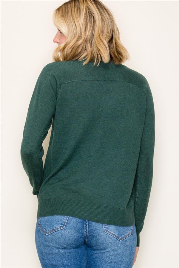 TEXTURE DETAIL SWEATER (available in 2 colors)