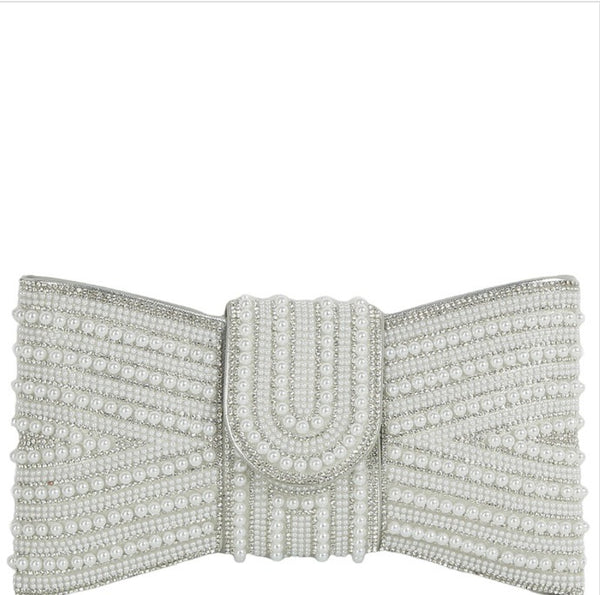 RHINESTONE EVENING BAG (available in gold&silver)