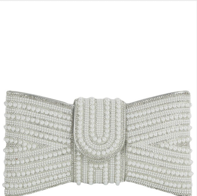 RHINESTONE EVENING BAG (available in gold&silver)