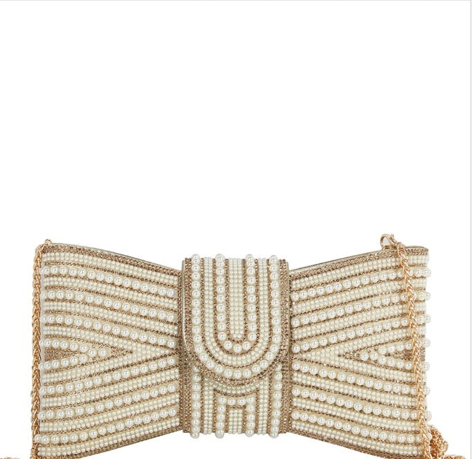 RHINESTONE EVENING BAG (available in gold&silver)