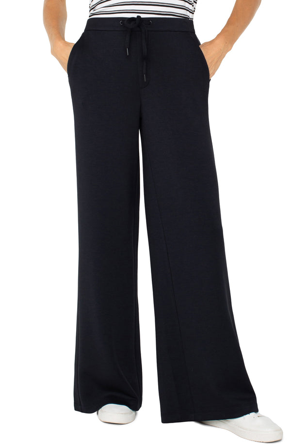 PULL ON WIDE LEG TROUSER