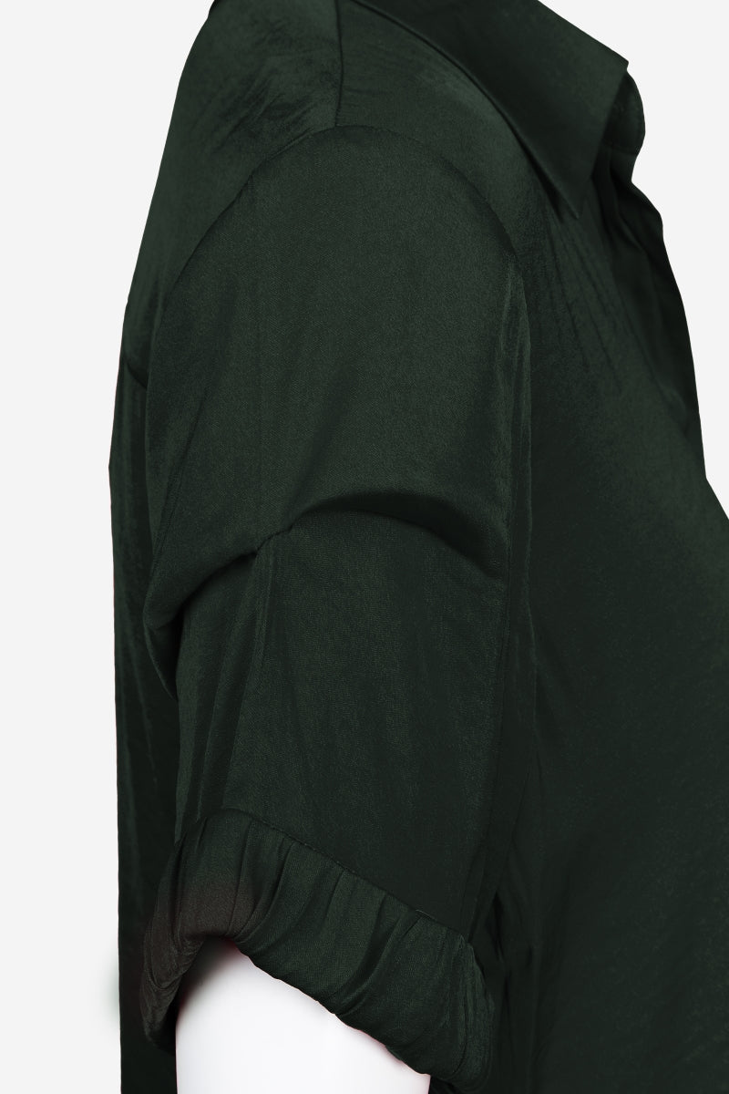 PIN TUCK SLEEVE BLOUSE
