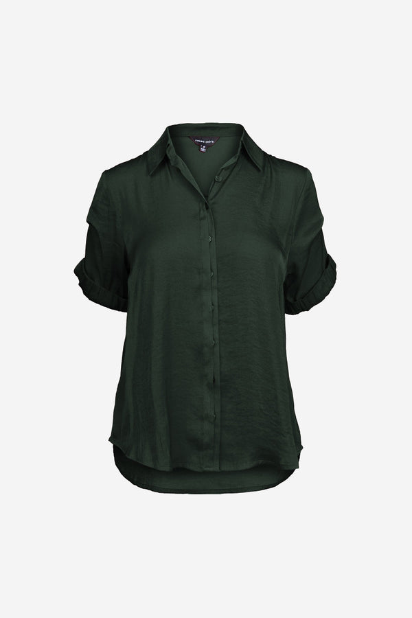 PIN TUCK SLEEVE BLOUSE
