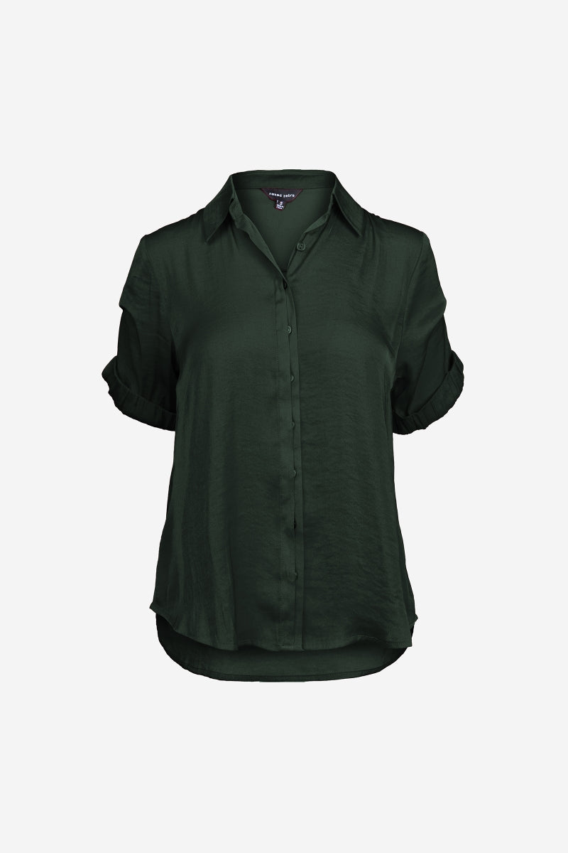 PIN TUCK SLEEVE BLOUSE