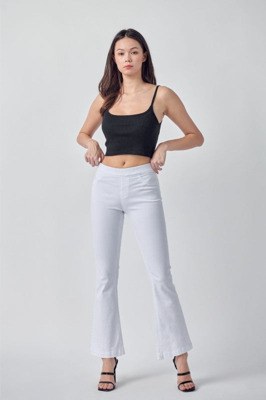 30” MID RISE FLARE JEGGING