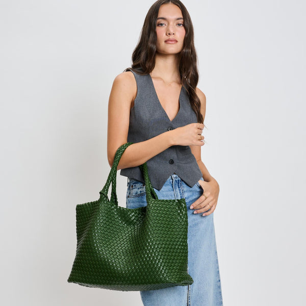 WOVEN SOLANA HANDBAG