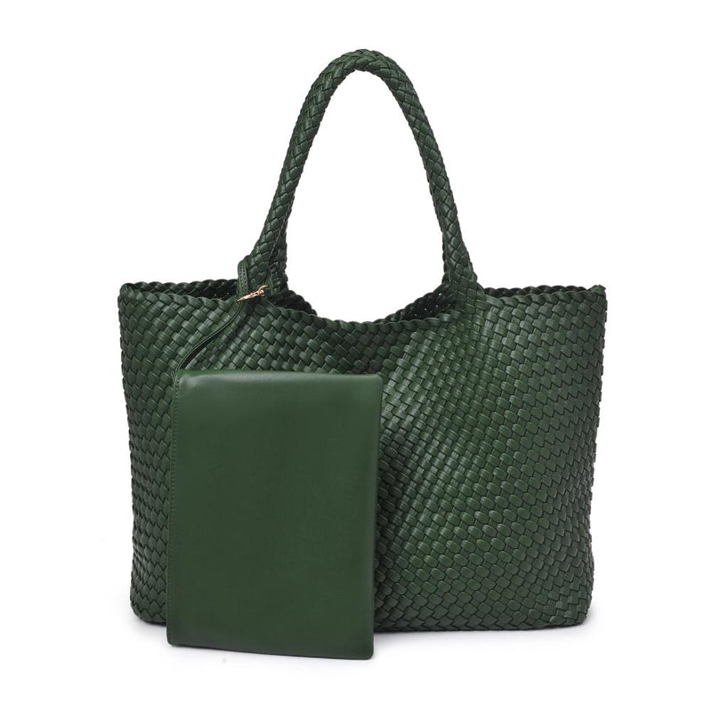 WOVEN SOLANA HANDBAG
