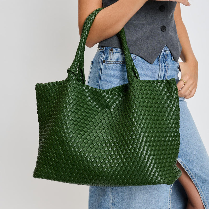 WOVEN SOLANA HANDBAG