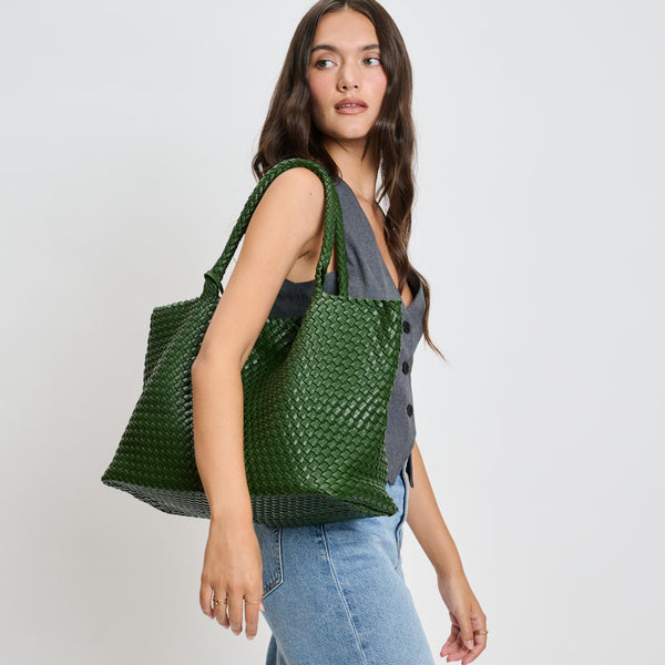 WOVEN SOLANA HANDBAG