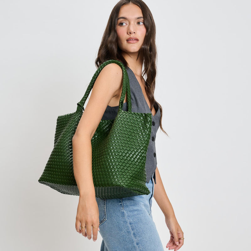 WOVEN SOLANA HANDBAG