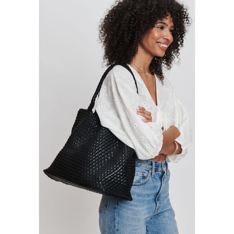 WOVEN SOLANA HANDBAG