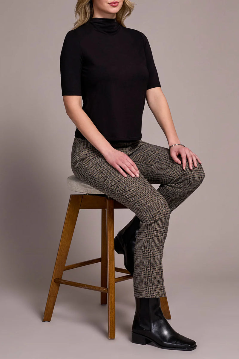 FUNNEL NECK 3/4 SLEEVE (available in 2 colors)
