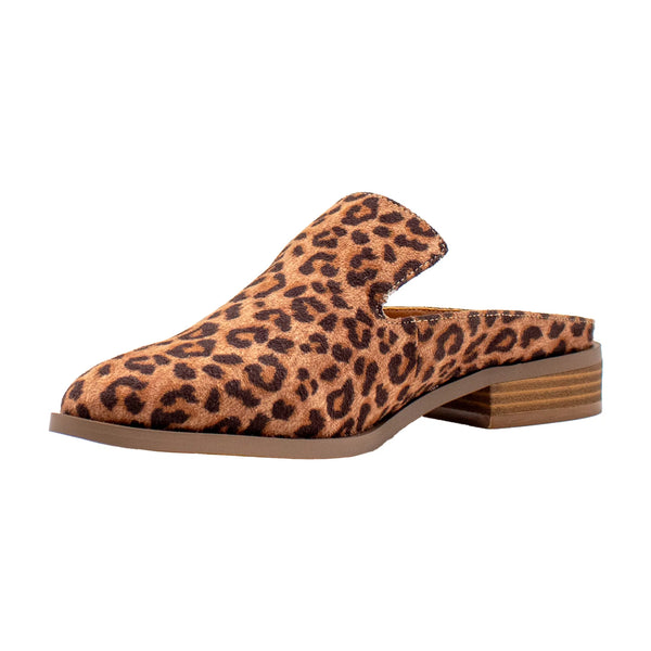 AVERY LEOPARD MULE