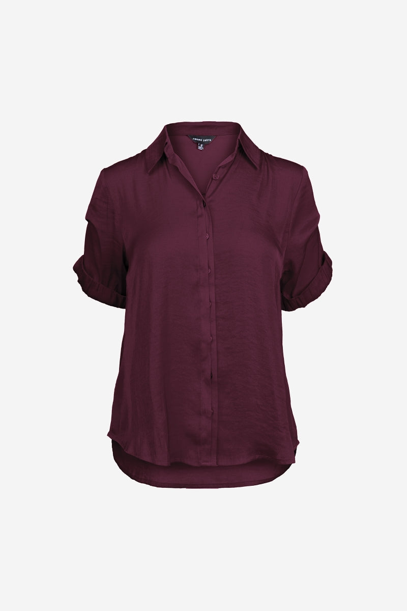 PIN TUCK SLEEVE BLOUSE