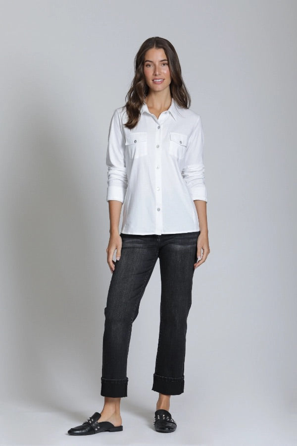 2POCKET BUTTON DOWN SHIRT