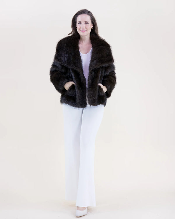 FAUX FUR JACKET